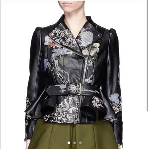Alexander Mcqueen Leather Jacket
